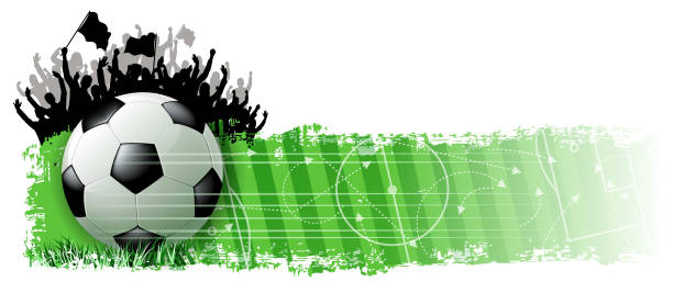 ilustrações, clipart, desenhos animados e ícones de jogo da equipe - soccer goal net winning