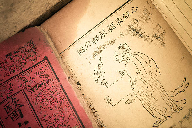 istock Old medicine book from Qing Dynasty 162264875