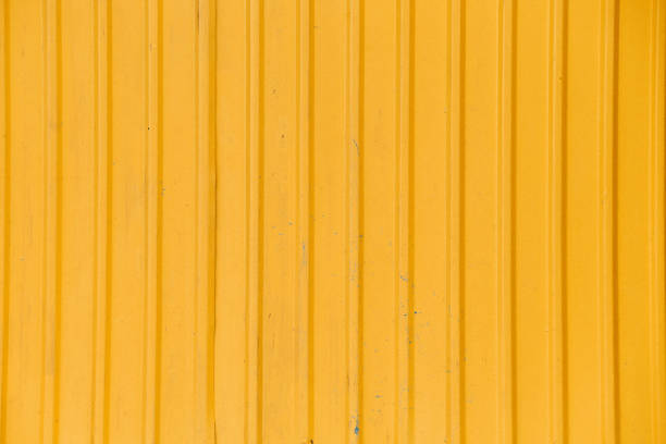 istock Colorful Yellow Zinc Wall Background. 1622653733