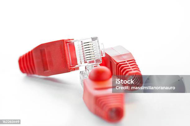 Drei Rj45stecker Stockfoto und mehr Bilder von Computerkabel - Computerkabel, Elektronik-Industrie, Fotografie