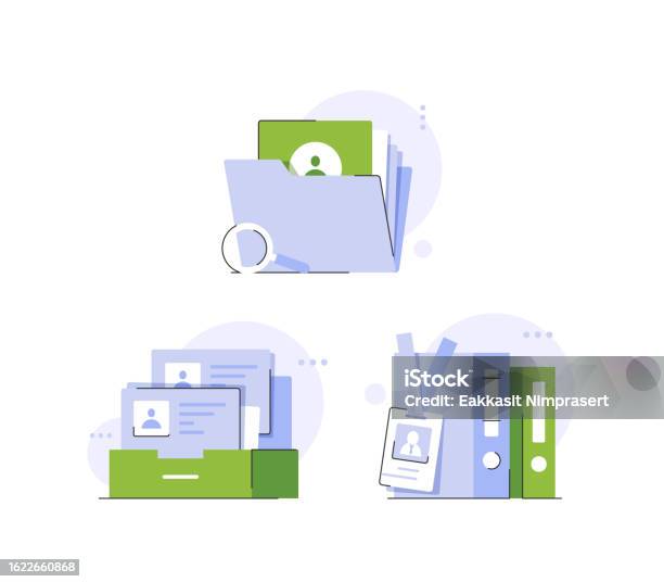 Personal File Document Backgroud Images Personal Document Data File Stock Illustration - Download Image Now ...