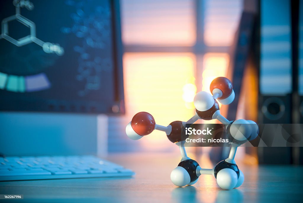 분자 구조 - 로열티 프리 DNA 스톡 사진