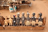 Voodoo Dolls at the Fetish market in Lomé, Togo