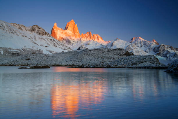 istock Fitz roy sunrise from Laguna Capri 1622703581
