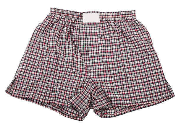 istock Plaid boxer shorts underwear 162271344