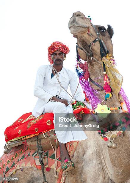 Indyjski Człowiek Jazdy Bedoiun Camel - zdjęcia stockowe i więcej obrazów 18-19 lat - 18-19 lat, Azja, Azjaci