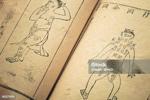 Old Medicine Book From Qing Dynasty Stock Photo - Download Image Now - Book, Chinese Herbal Medicine, Acupuncture