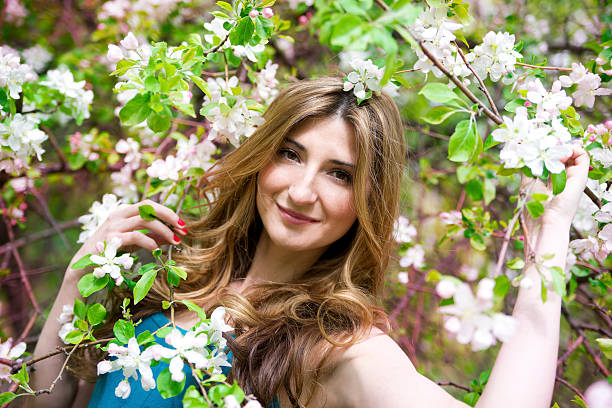 istock Young woman in nature 162272025