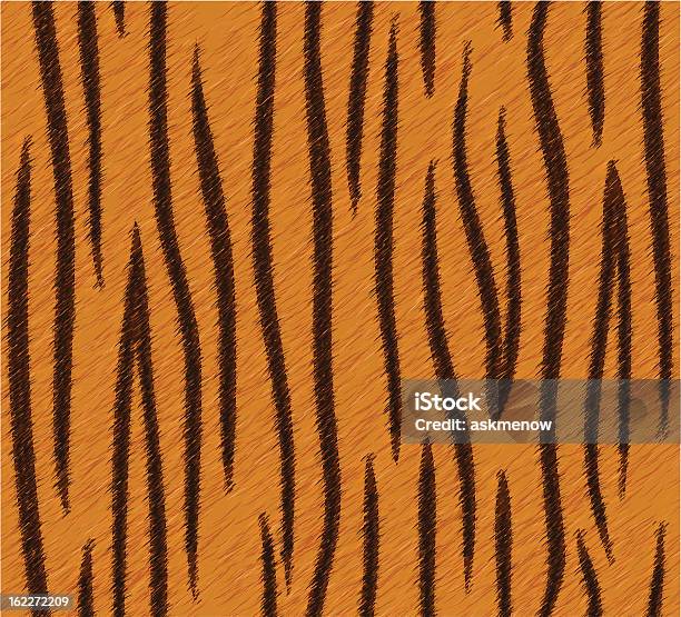 Nahtlose Tiger Skin Muster Stock Vektor Art und mehr Bilder von Tigerfell - Tigerfell, Tiger, Gestreift