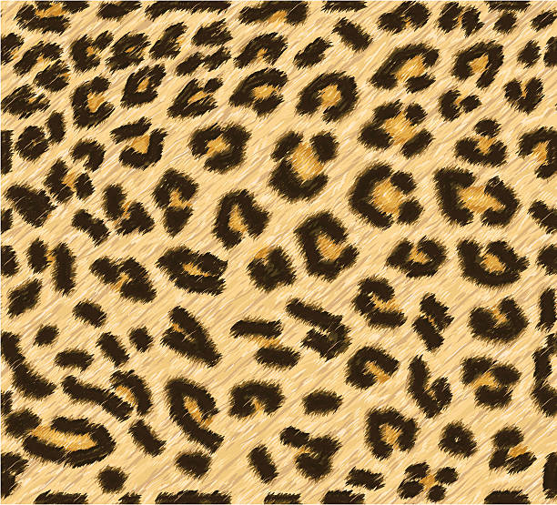 lampart skóry bezszwowe wzór - fur pattern stock illustrations