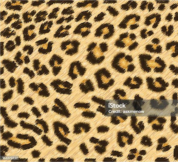 Seamless Leopard Skin Pattern Stock Illustration - Download Image Now - Textured, Leopard, Leopard Print