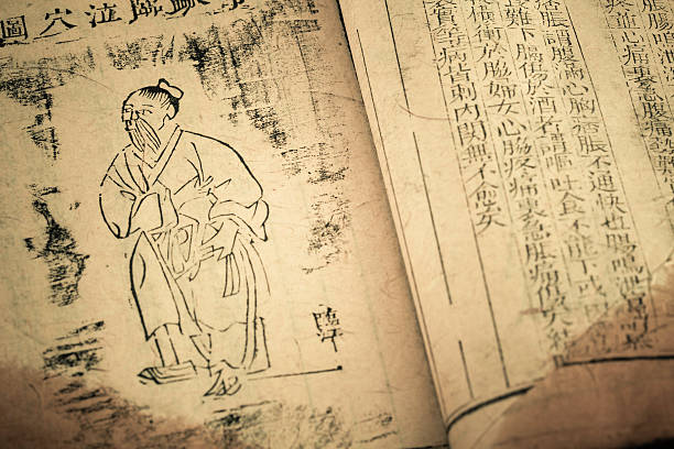 istock Old medicine book from Qing Dynasty 162272403