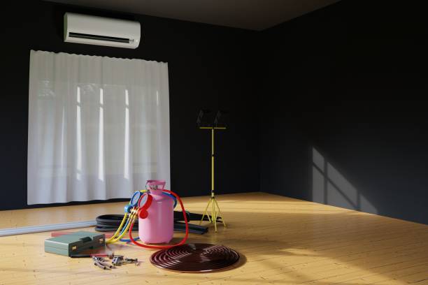 istock installation of the air conditioner. 3d render 1622751300