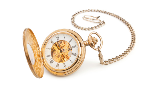 Luxurious Swiss gold watch, from the eighteenth century