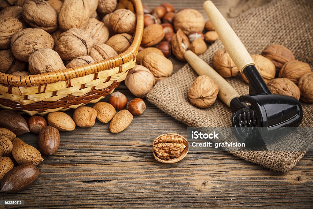 Frutta secca mista - Foto stock royalty-free di Alimentazione sana