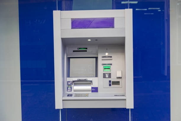 La Laguna, TenerifeSpain; March 24 2023: BBVA bank ATM in La Laguna city, Tenerife, Canary islands