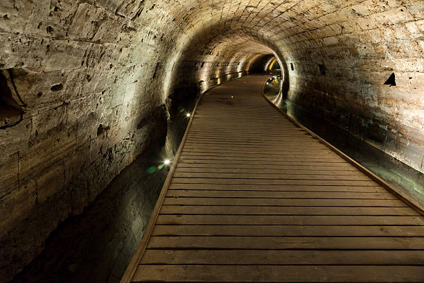 istock Templar Tunnel in Acco 162285845