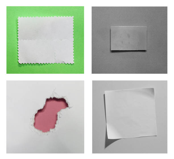 istock Collection of various vintage note rip paper 1622878809