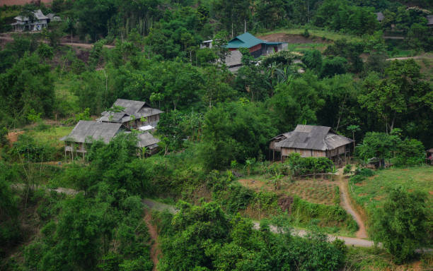 istock Mountain scenery in Mai Chau, Vietnam 1622887481