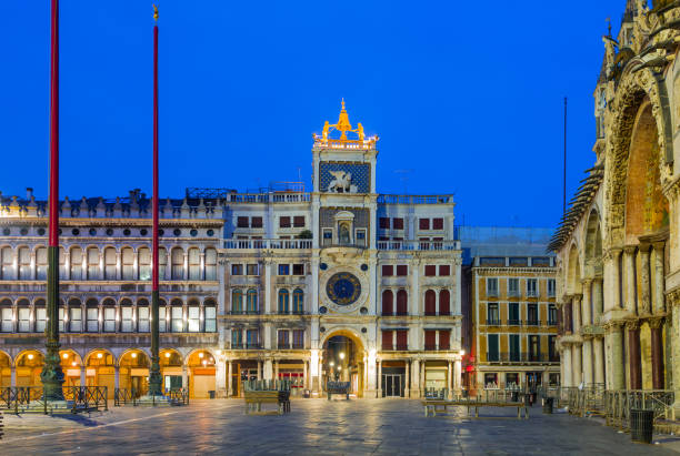istock St Mark's Clocktower in Piazza San Marco, St Mark's Square - Venice, Italy 1622888612