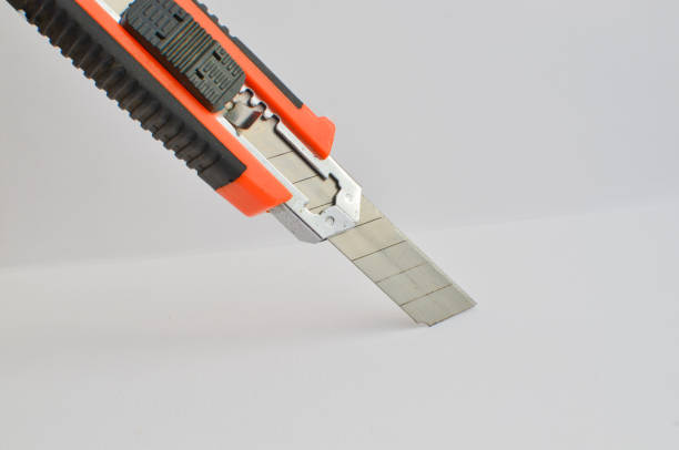 istock Sharpened stylus in detail on clear surface. Essential for precise and professional cuts. 1622900163