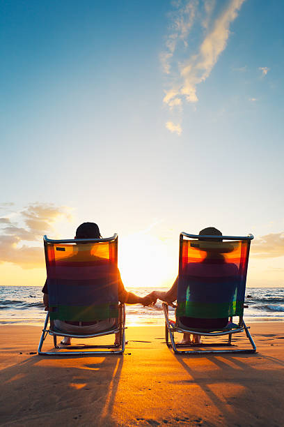 istock Happy Romantic Couple at the Beach 162290818