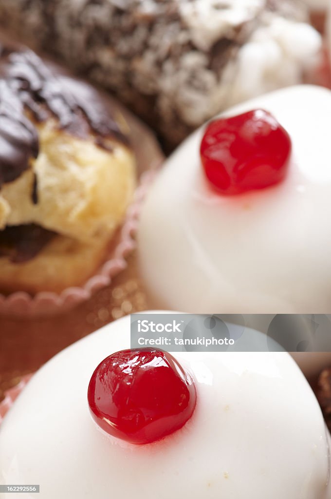 Cassatine pasticceria - Foto stock royalty-free di Bianco