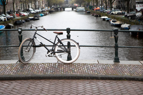 istock Bicycle on a bridge over a canal 1622926889