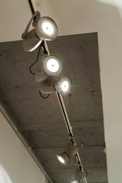 istock Lamp under the ceiling in the interior electric 1622948142