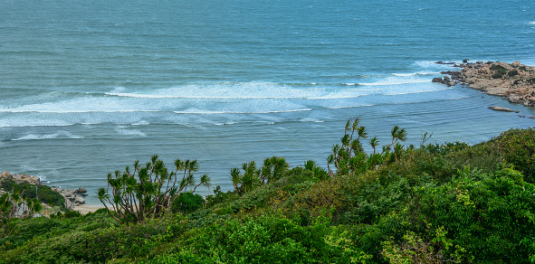 Beautiful ocean of South Central Coast of Vietnam.