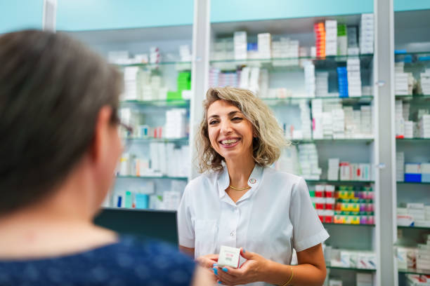 istock The pharmacist is recommending medication to the customer 1623022407