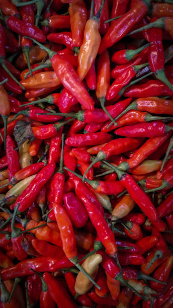 istock Red cayenne pepper is sold in the market 1623041132