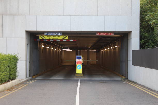 istock Car park entrance 1623061011