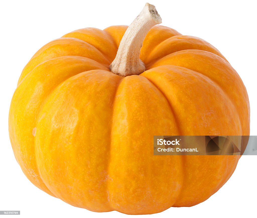 Zucca con clipping path - Foto stock royalty-free di Ambientazione interna