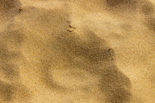 close up of sand surface