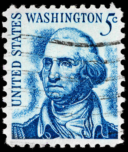 istock George Washington Depicted on US Stamp, First American President) 162312627