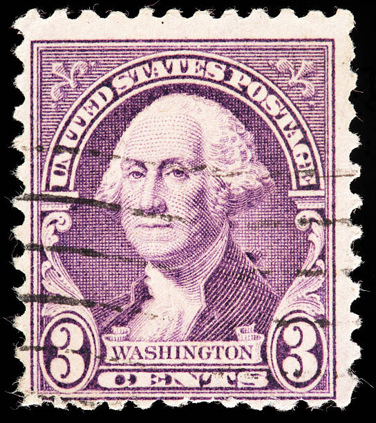 istock George Washington Depicted on US Stamp, First American President) 162312629