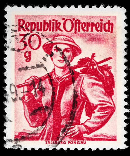 istock Vintage Postage Stamp featuring Salzburg 162312678