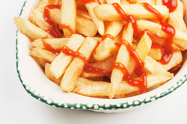 istock French fries with ketchup 162313451