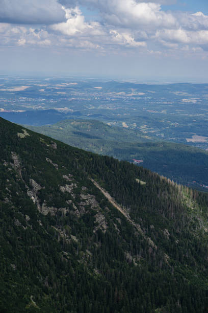 istock Mountain Crest and Sweeping Landscape View from Above 1623147341