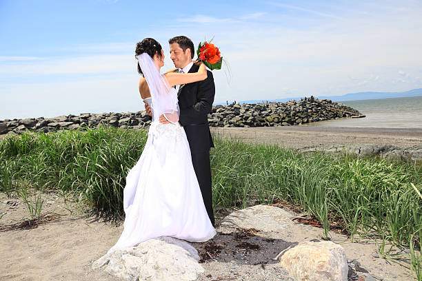 istock Wedding Couple - Happy to be 162315115