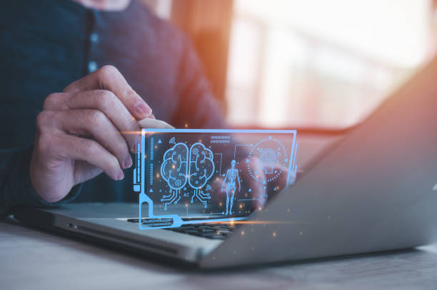 istock Ai technology, Digital transformation change management, internet of things. new technology big data and business process strategy, customer service management, cloud computing, smart industry 1623157340