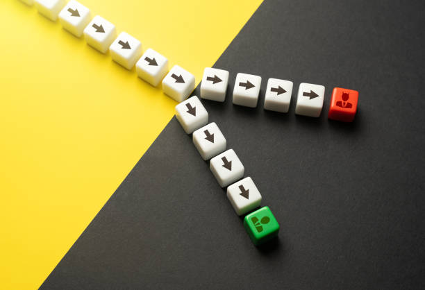 istock Be a good or bad leader depending on the decision made. 1623166896