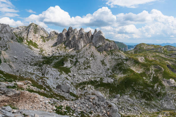 istock Panoramic views from the slopes of Bobotov Kuk 1623177517