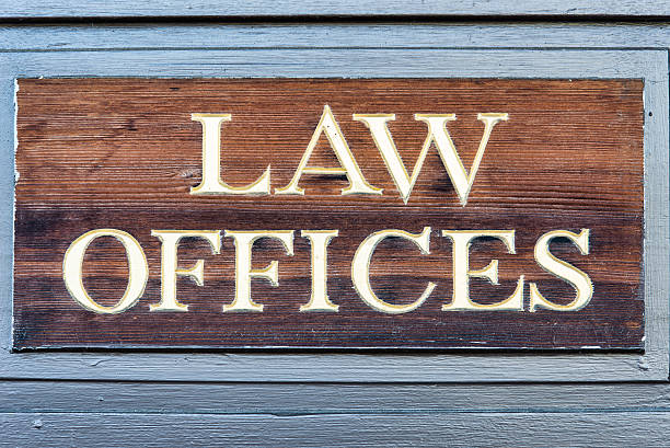 istock Law offices sign 162318300