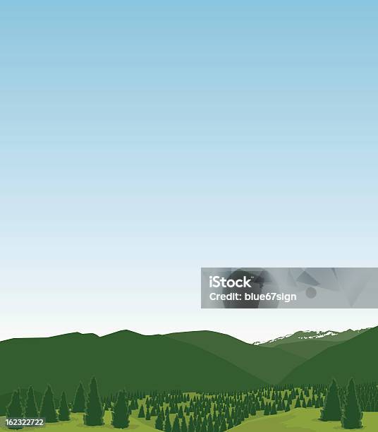 西洋の山の風景 - イラストレーションのベクターアート素材や画像を多数ご用意 - イラストレーション, ベクター画像, ワイオミング州