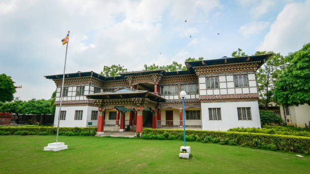 istock Bhutanese Monastery in Bodhgaya, India 1623235678