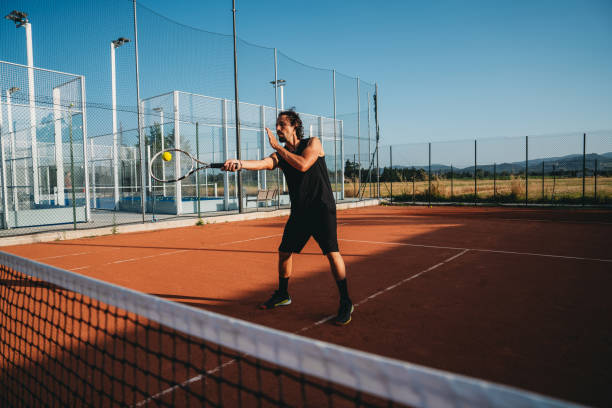 istock Tennis player during a match outdoor 1623251381