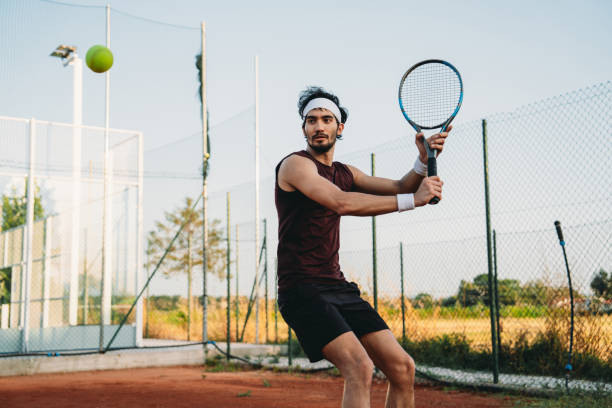 istock A tennis player during a match 1623255661