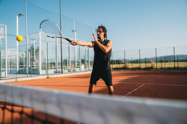 istock Tennis player during a match outdoor 1623263977